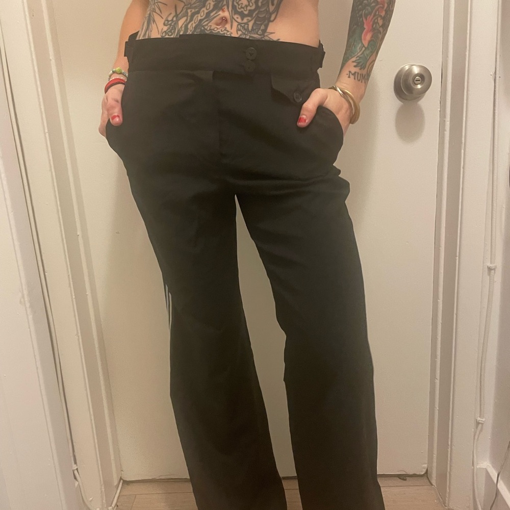 Women’s Emporio Armani stripped slacks